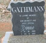 GATHMANN Donnie 1968-1992