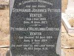 VENTER Stephanus Johannes Petrus 1863-1827 & Petronella Wilhelmina Christina KRUGER 1864-1934