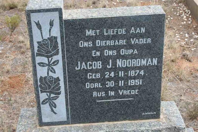 NOORDMAN Jacob J. 1874-1951