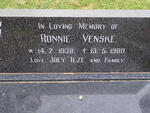VENSKE Ronnie 1938-1980