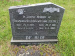 BLOE William Joseph J., de 1901-1988 & Francina Stevina 1906-1977