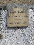 BASSON Jannie 1926-1943