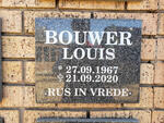 BOUWER Louis 1967-2020
