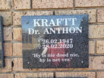 KRAFTT Anthon 1947-2020