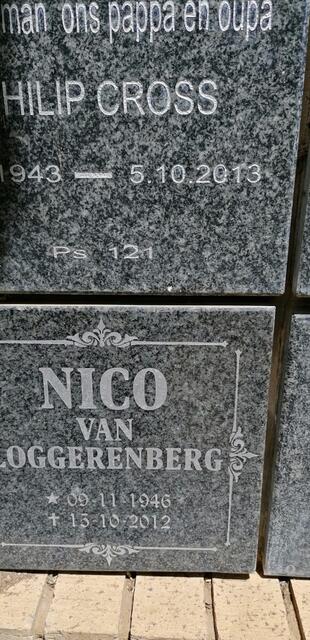 CROSS Philip 1943-2013 :: VAN LOGGERENBERG Nico 1946-2012