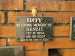 BOY Denzil 1954-2007