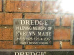DREDGE Evelyn Mary 1926-2007