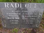RADLOFF Bertie 1930-2011 & Ethel Fiona 1932-1982