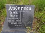 ANDERSON Dennis Trevor 1922-1983