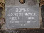 DOWNS Alexander Arthur 1918-1978 & Maybelle Mary 1917-1987