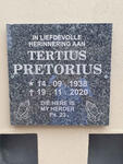 PRETORIUS Tertius 1938-2020