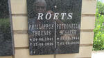 ROETS Phillippus Theunis 1941-2020 & Petronella Susarah 1944-2020