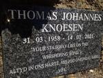 KNOESEN Thomas Johannes 1958-2021