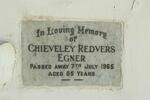 EGNER Chieveley Redvers -1965