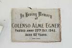 EGNER Colenso Alme -1945