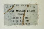 EGNER James Michael Wilson 1921-1985