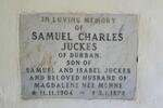 JUCKES Samuel Charles 1904-1972