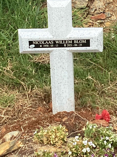 BLOM Nicolaas Willem 1958-2021