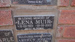 MUIR Lena 1923-2003