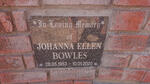 BOWLES Johanna Ellen 1953-2020