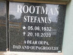 ROOTMAN Stefanus 1932-2020