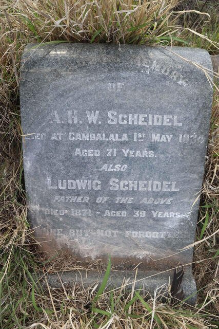 SCHEIDEL Ludwig -1871 :: SCHEIDEL A.H.W. -1934