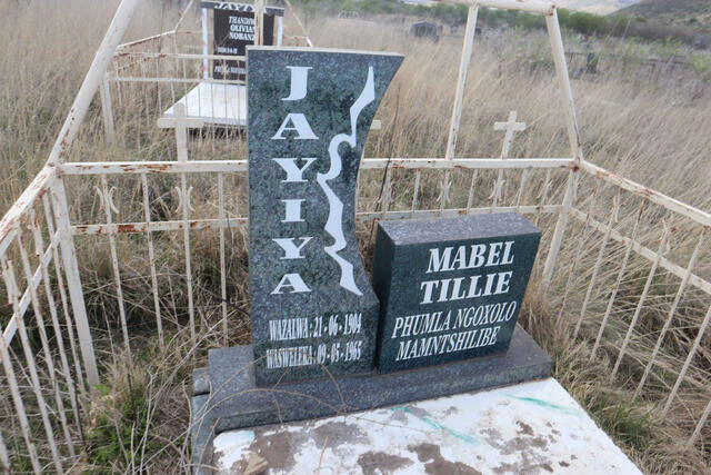 JAYIYA Mabel Tillie 1904-1965