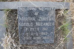 NGCANGCA Martha Zukiswa Noxolo 1961-1962