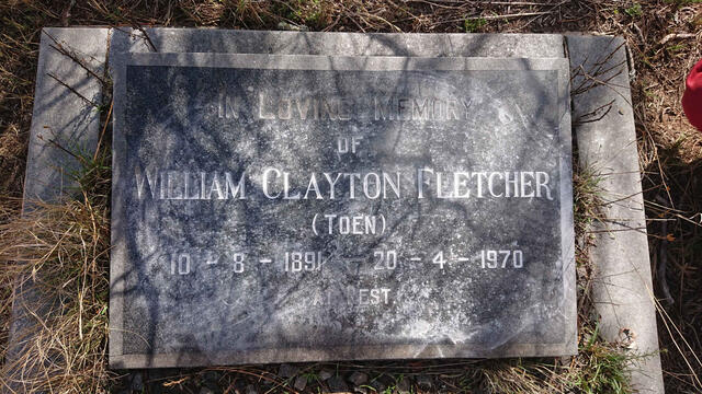 FLETCHER William Clayton 1891-1970