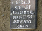 STEWART Gerald 1946-2020