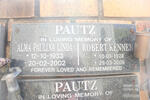 PAUTZ Robert Kennen 1928-2009 & Alma Paulina Linda 1933-2002