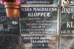 KLOPPER Mara Magdalena 1952-2014