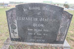 BLOM Elizabeth Jane 1920-1971