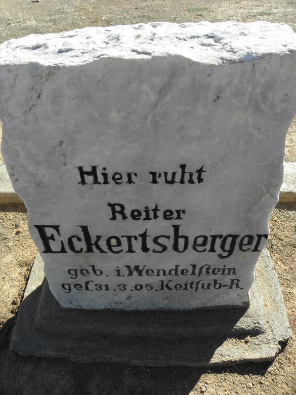 ECKERTSBERGER ? -1905