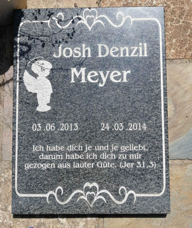 MEYER Josh Denzil 2013-2014