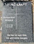 SCHULZ Gerhard Kurt 1955-2021