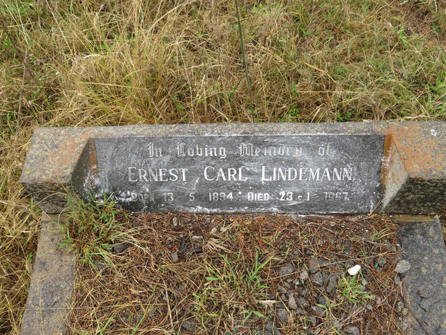 LINDEMANN Ernest Carl 1894-1967