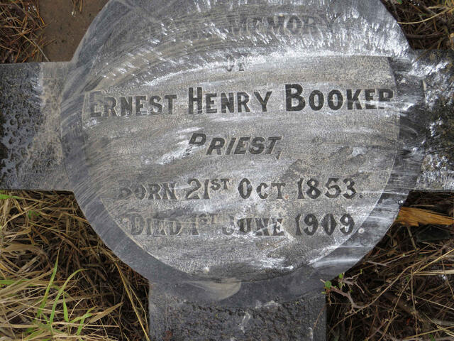 BOOKER Ernest Henry 1853-1909