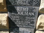 MOOLMAN Remi 1931-2018