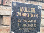 MULLER Everdina 1928-2010