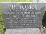 PRETORIUS Charl Francois 1908-1990 & Claribel Margaret 1909-1976