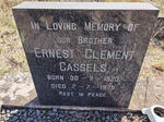 CASSELS Ernest Clement 1923-1975