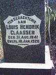 CLAASSEN Louis Hendrik 1841-1920