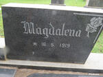 BURGER Magdalena 1919-