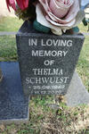 SCHWALST Thelma 1942-2020