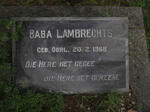 LAMBRECHTS 1968-1968