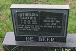BEER Catherina Beatrix, de 1954-2009