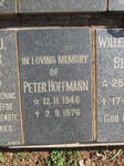 HOFFMANN Peter 1946-1976