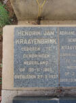KRAAYENBRINK Hendrik Jan 1866-1937