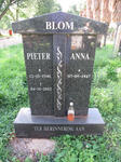 BLOM Pieter 1946-2012 & Anna 1947-